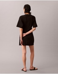 Calvin Klein Jeans - Logo Rib Interlock Dress