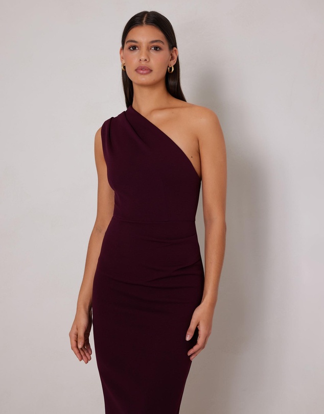 Elle Zeitoune - Harley One Shoulder Midi Dress
