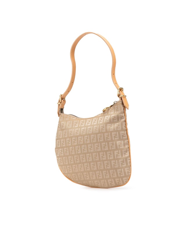 Pre-Loved by Azura Reborn - Pre-Loved Zucchino Canvas Oyster Shoulder Bag