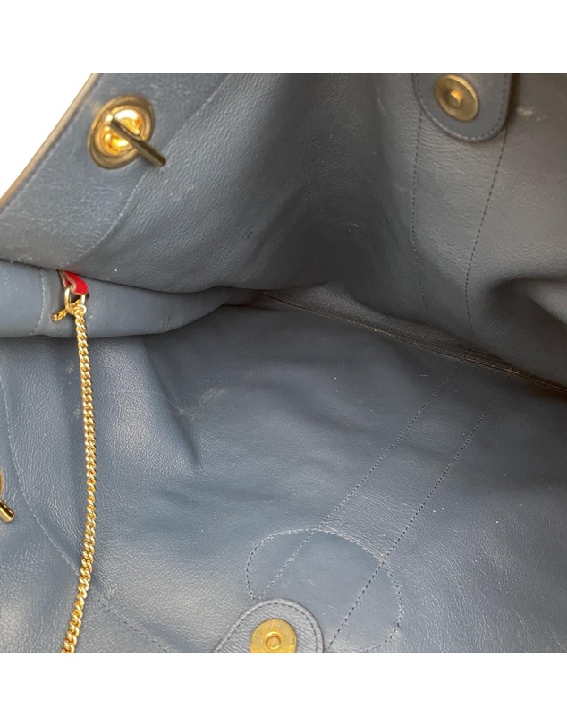 Pre-Loved by Azura Reborn - Pre-Loved Large Web Suede Rajah Tote