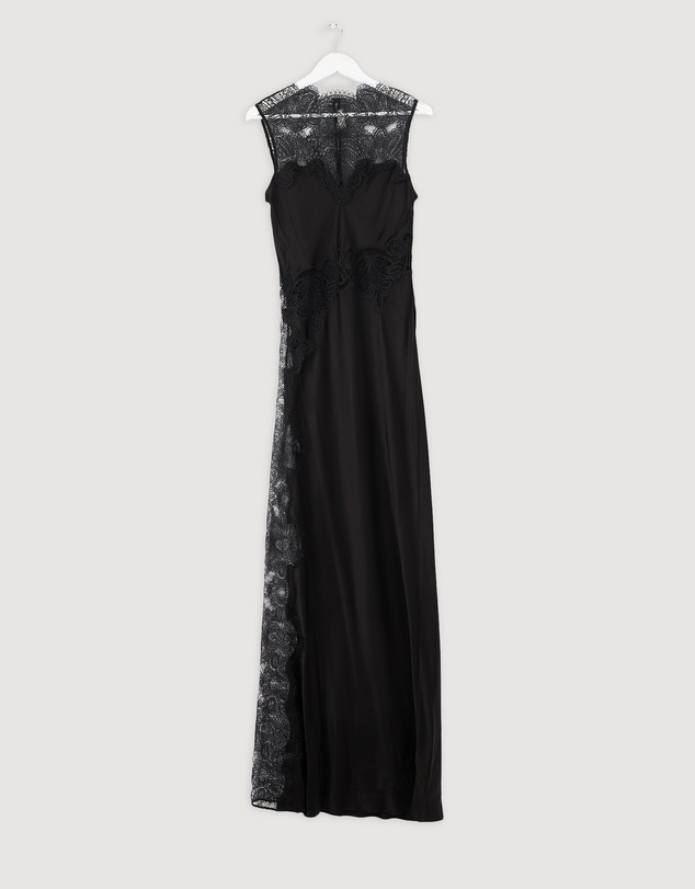chinese dress ladies Shona Joy Jamila Lace Panelled Maxi Dress