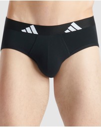 adidas Sportswear - 3 Pack Active Flex Cotton Brief Underwear