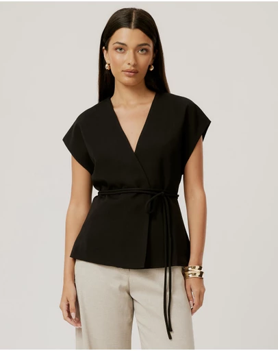Calli - Tori Wrap Top