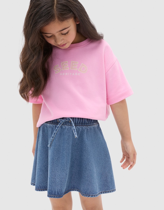 Seed Heritage - Denim Circle Skirt