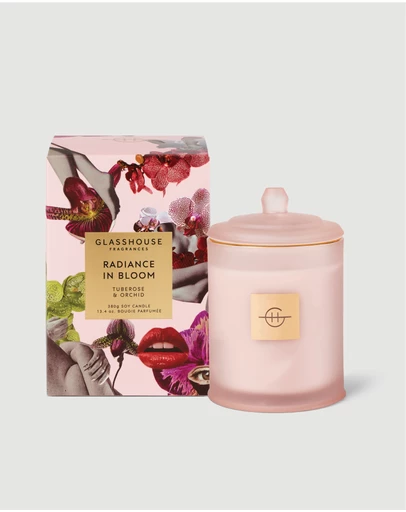 Glasshouse Fragrances - Radiance In Bloom 380g Soy Candle