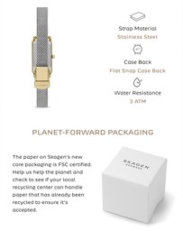 Skagen - Hagen Micro Silver Tone Analogue Watch