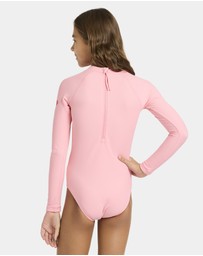 Roxy - Girls 4 to 16 Heater Long Sleeve Rash Vest