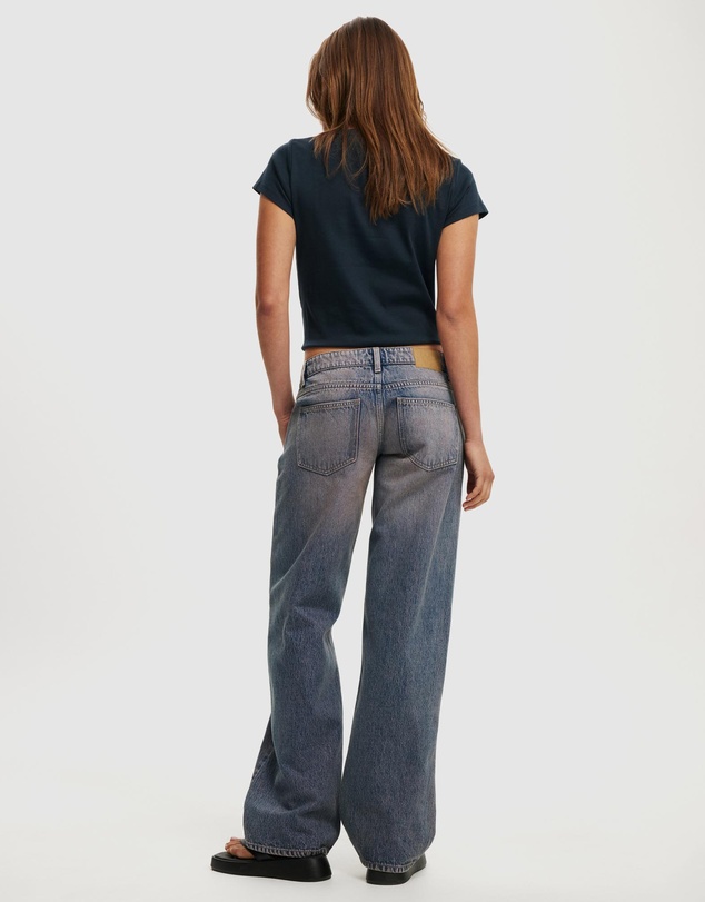 Cotton On - Low Rise Straight Jeans
