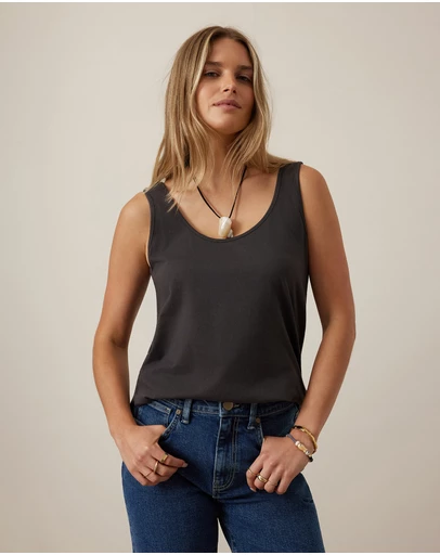 Ceres Life - Bloom Slouchy Scoop Tank