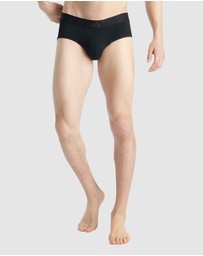adidas Sportswear - 2 Pack Active Flex Cotton 3 Stripes Low Rise Brief Underwear