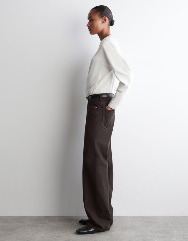 COS - Rounded Jersey Top
