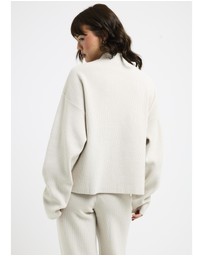 Subtitled - Agnes Rib Double Zip Through Jacket