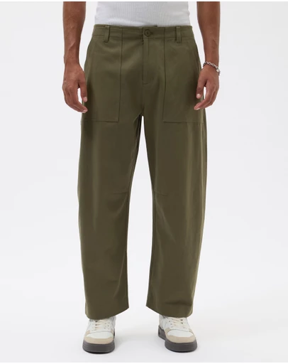 AERE - Epoch Barrel Leg Trousers