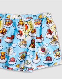 Kip&Co - KipCo x Mambo Puppies Babies Organic Cotton Short Sleeve Nightie - Babies-Kids
