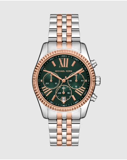 Michael Kors - Lexington Two Tone Chronograph Watch
