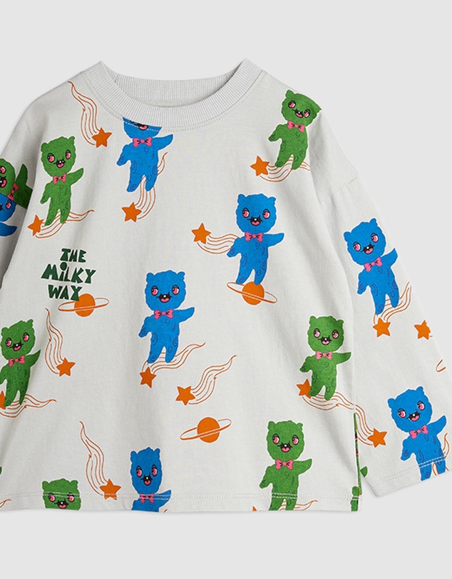 Mini Rodini - Aliens Long Sleeved T-Shirt - Babies-Kids