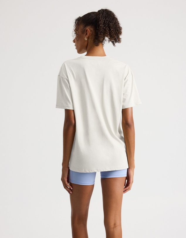 Upstate - Thrive Tee - Ivory Collegiate