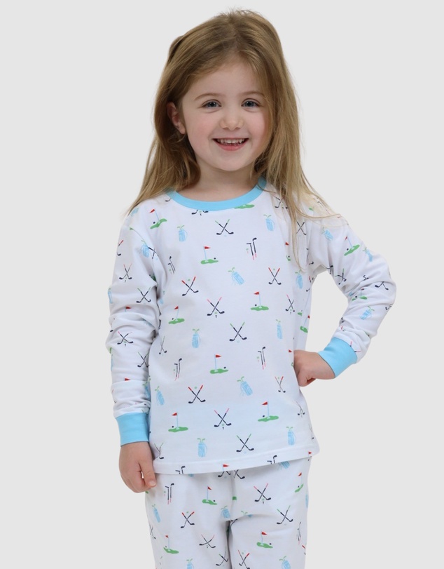 Sant And Abel - Kids Golf Long PJ Set