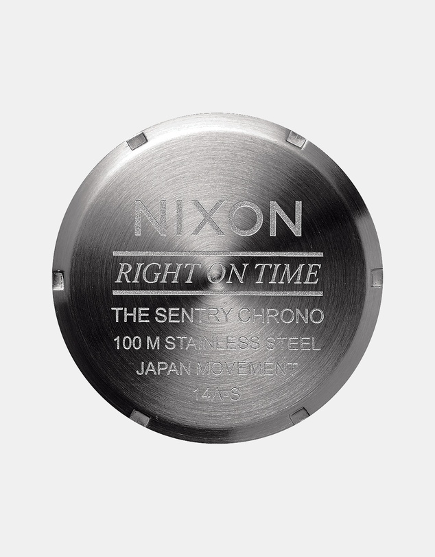 Nixon - Sentry Chrono Leather Watch