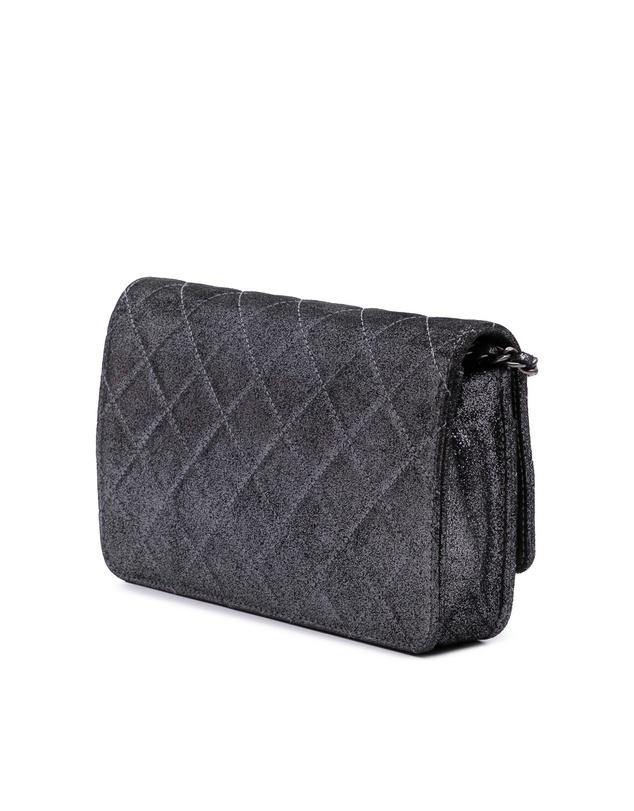 Pre-Loved by Azura Reborn - Pre-Loved chanel Quilted Flap Clutch with Chain Accent Evening Bag