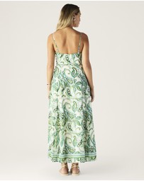 MOS The Label - Tara Print Maxi Dress