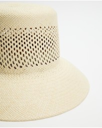 Brixton - Lopez Panama Straw Bucket Hat