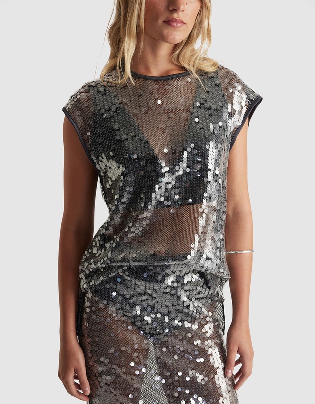 Decjuba - Savannah Sequin Top