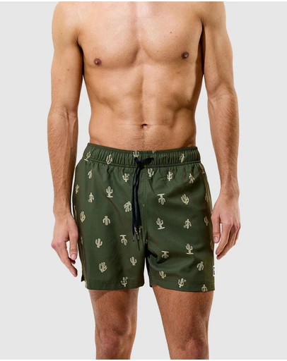 Speedo - Printed Redondo Edge Volley Shorts 16-Inch