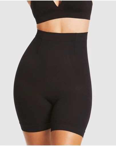 Ambra - It's a Cinch Hi Waisted Mid Thigh Short