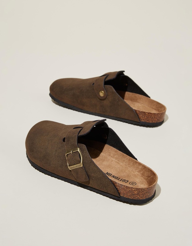 Cotton On - Closed Toe Buckle Slide