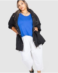 Love Your Wardrobe - Amira Extended Sleeve Swing Tee