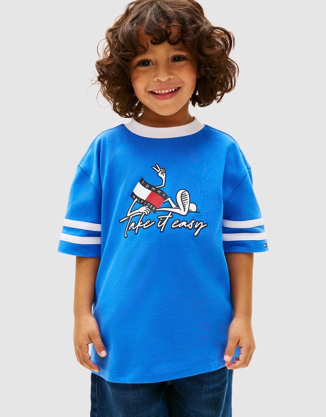 Tommy Hilfiger - LB Take It Easy Graphic T-Shirt - Kids