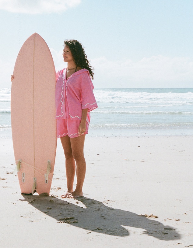 Petal & Pup - Sunshine Short Set - Pink