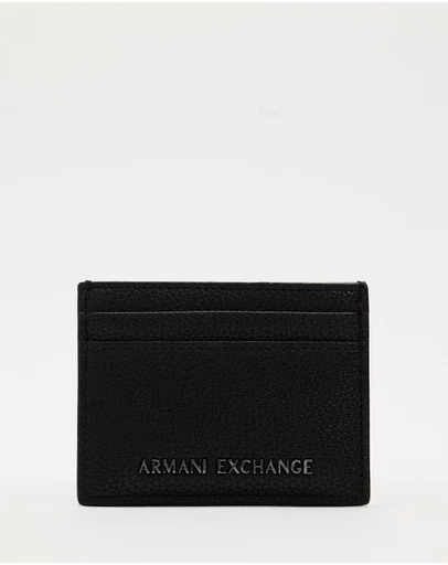 Armani Exchange - Coated Fabric Card Holder