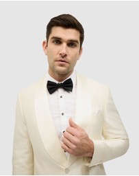 Politix - Black Tie Wool-silk Tuxedo