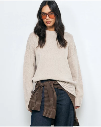 AERE - Firi Chunky Merino Wool Jumper
