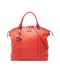Pre-Loved by Azura Reborn - Pre-Loved Large Leather GG Charm Dome Satchel