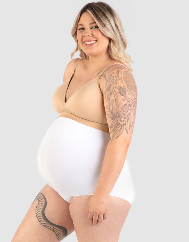 B Free Intimate Apparel - Cotton Maternity Full Briefs