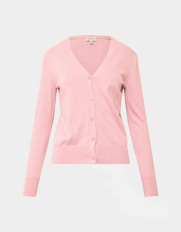 Forcast - Nicolette V-Neck Knit Cardigan