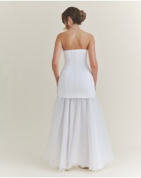 Six Stories - Emilia Bandeau Drop Waist Maxi Dress