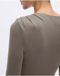 Minima Esenciales - Sienna Draped Bodysuit