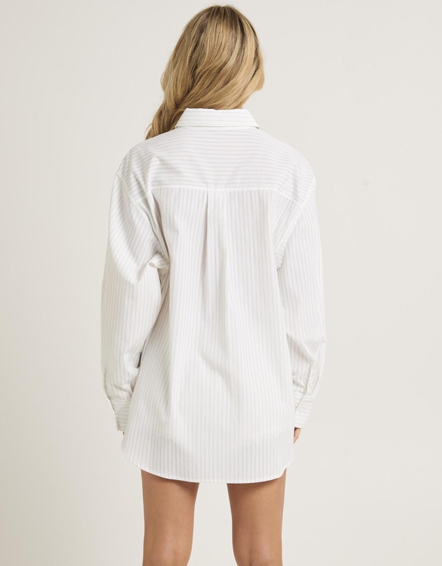 Subtitled - Dylan Stripe Poplin Shirt