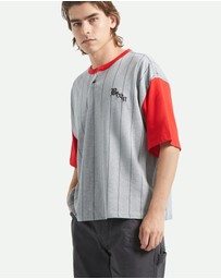 Brixton - Boxy Baseball 1/2 Sleeve Tee