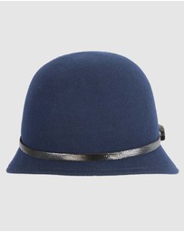 Max Alexander - Felt Navy Fashion Bucket Hat