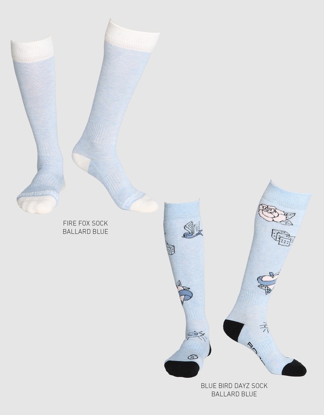 ROJO Outerwear - Blue Bird Dayz Merino Sock Pack