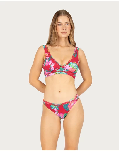 Baku Swimwear - Cala Luna D/DD Cup Longline Bikini Bra Top