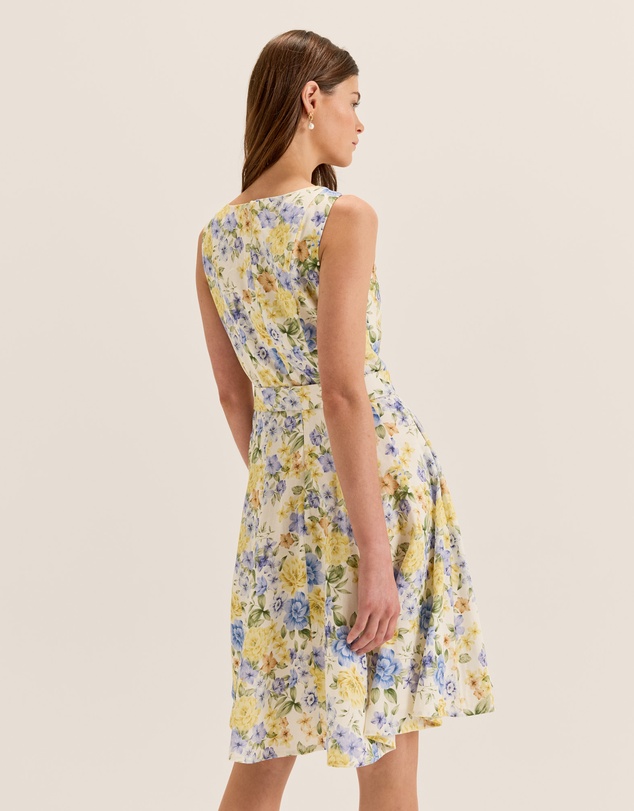 Review - Elba Floral Panelled Dress