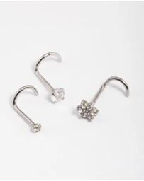 Lovisa - Surgical Steel Flower Nose Pack