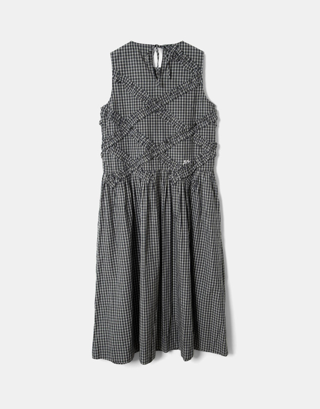 Damson Madder - Elora Midi Sleeveless Midi Dress