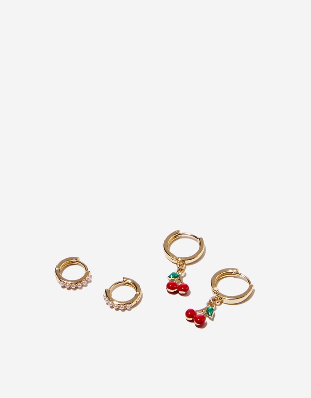 Rubi - 2Pk Mid Earring